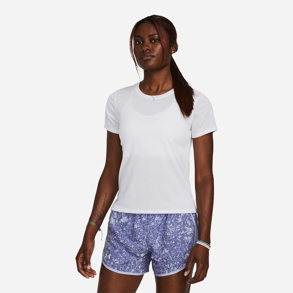 Under Armour - Áo tay ngắn thể thao nữ Armour Launch Short Sleeve T-Shirt