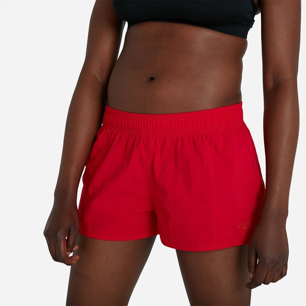 Speedo - Quần đi biển nữ Men's Speedo Fed Red Watershort