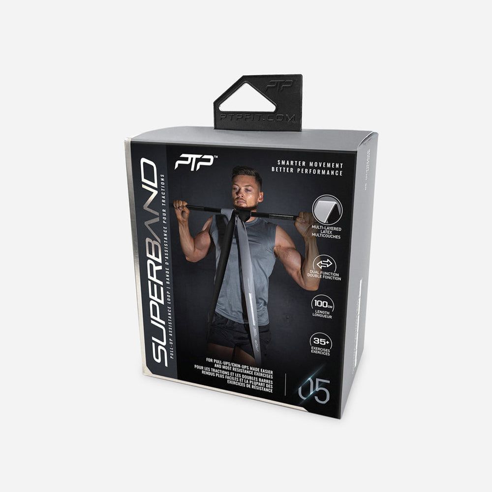 Ptp - Dây tập gym kháng lực nam nữ Superband Dual Colour Ultimate Fitness