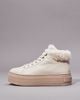 Calvin Klein - Giày CK nữ Leather Warm Winter Platform Trainers