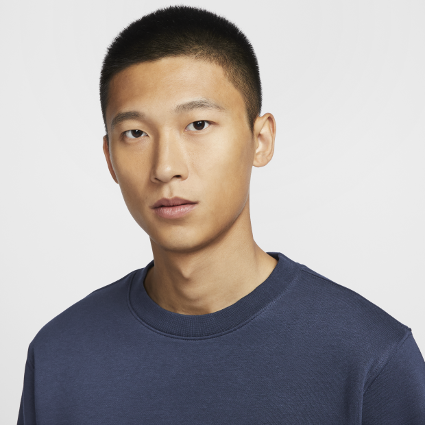 Nike - Áo nỉ tay dài thể thao Nam Club Men's Fleece Crew