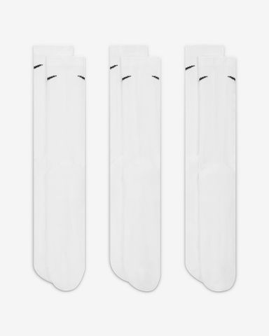 Nike - Bộ ba đôi Vớ thể thao cổ cao Nam Everyday Plus Cushioned Training Crew Socks (3 Pairs)