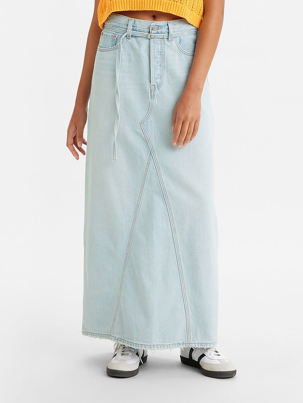 Levi's - Váy jeans nữ Long Skirt Women