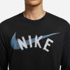 Nike - Áo thun tay dài tập luyện Nam Dri-Fit Tee Long Swoosh