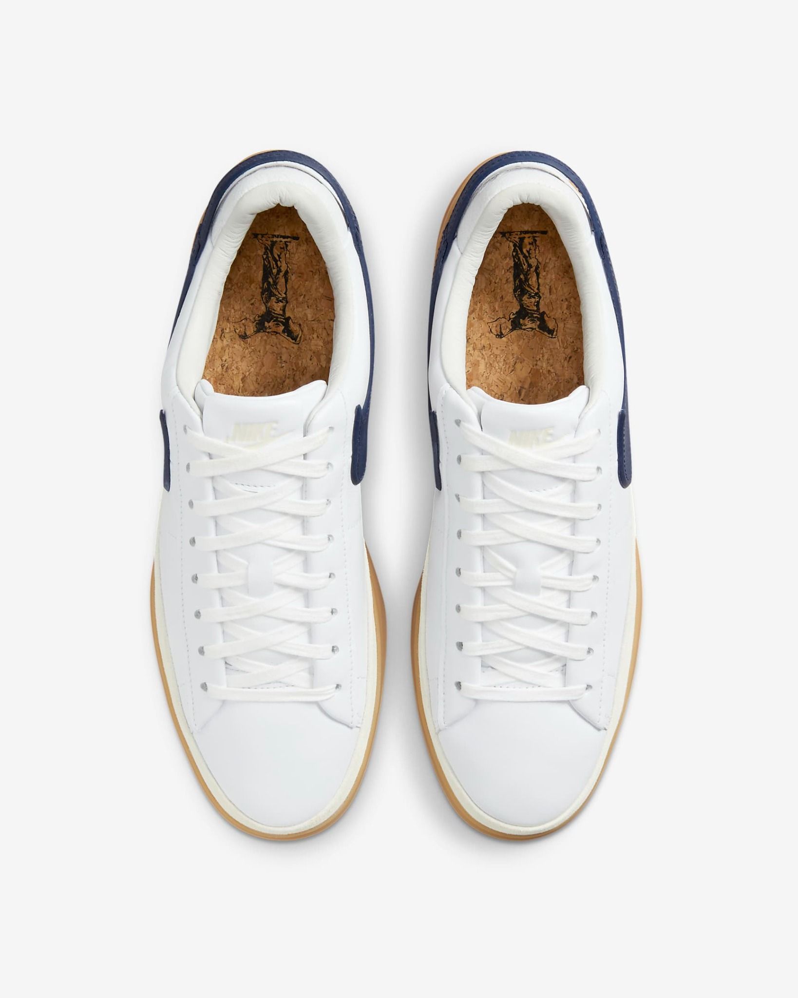 Nike - Giày thời trang thể thao Nam Blazer Phantom Low Men's Shoes