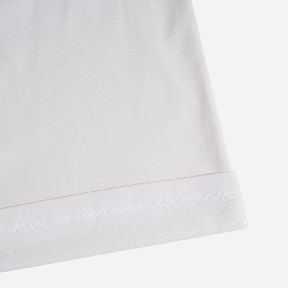 Fila - Áo thun tay ngắn nam nữ Heritage Flag Lifestyle Tee