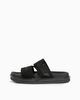 Calvin Klein - Dép quai ngang nam Double Bar Sandal