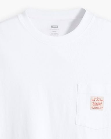 Levi's - Áo thun tay ngắn nam Workwear Tee - White