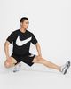 Nike - Áo tay ngắn thể thao Nam Hyverse Swoosh Men's Dri-FIT Short-Sleeve Fitness Top