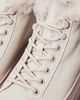 Calvin Klein - Giày CK nữ Leather Warm Winter Platform Trainers
