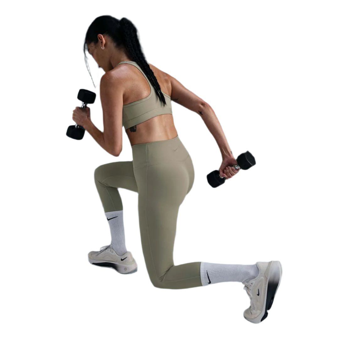 Nike - Quần dài ống bó tập luyện Nữ One Seamless Front Women's High-Waisted Full-Length Leggings