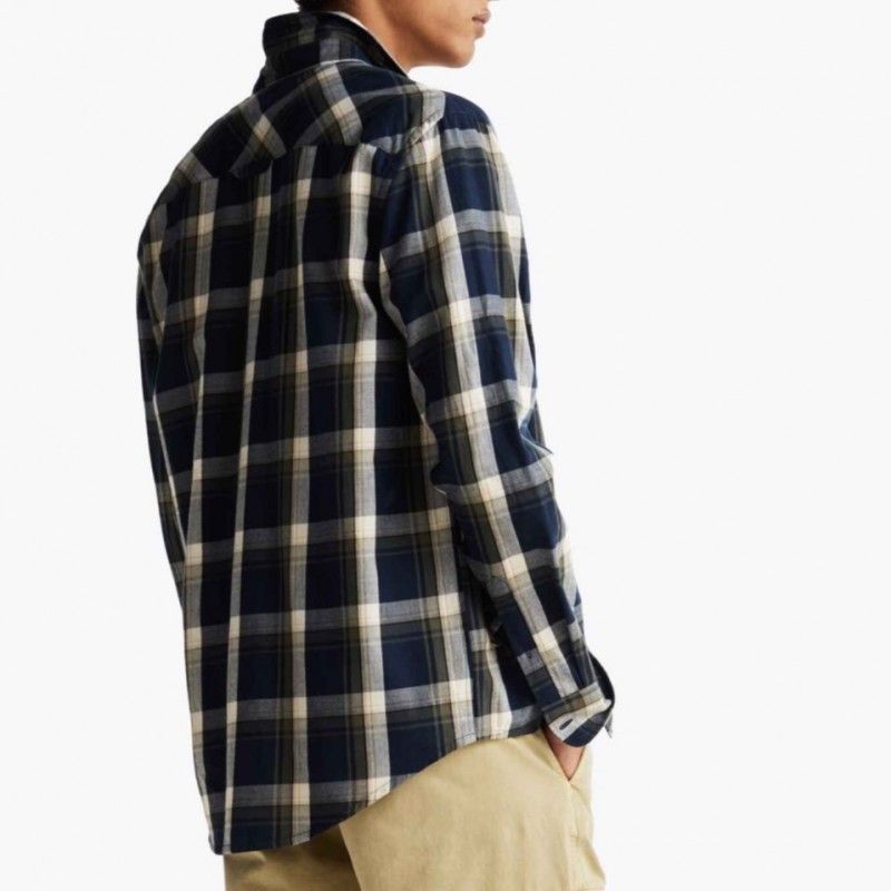 Tommy Hilfiger - Áo sơ mi tay dài nam Regular Check Flannel Shirt