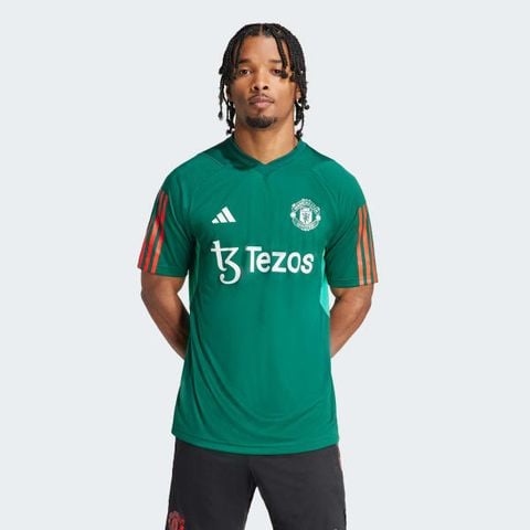 adidas - Áo tập luyện thể thao đá banh Nam Manchester United Tiro 23 Training Jersey