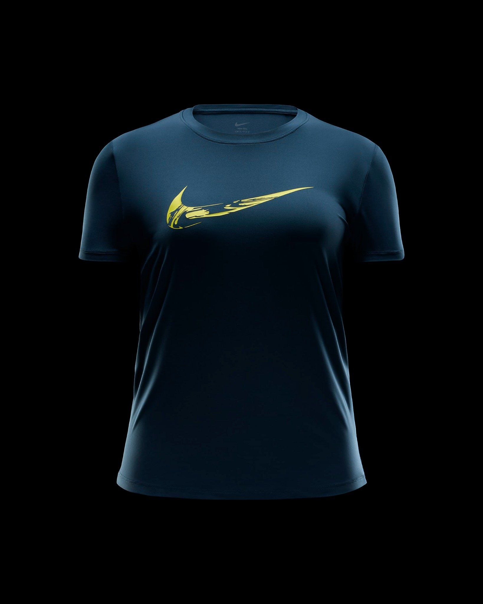Nike - Áo tay ngắn thể thao Nữ One Swoosh Dri-Fit Tee