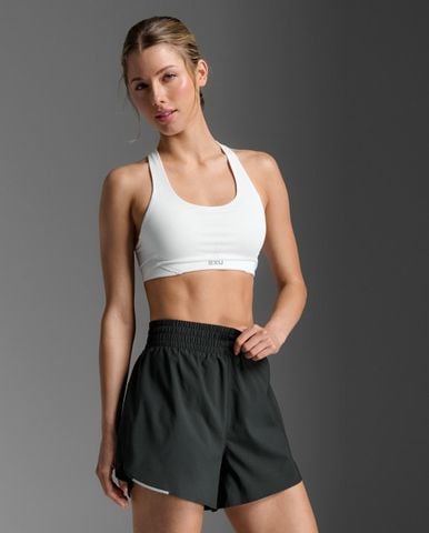 2Xu - Áo ngực tập luyện nữ Aero Mesh Medium Impact Bra Running