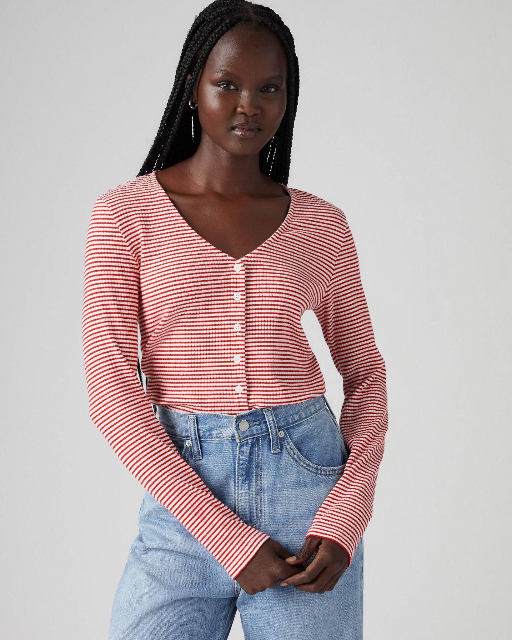 Levi's - Áo len tay dài nữ Muse Long Sleeve T-Shirt