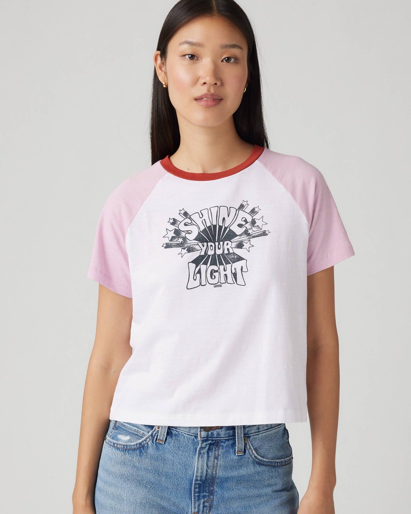 Levi's - Áo thun tay ngắn nữ Graphic Game Day T-shirt