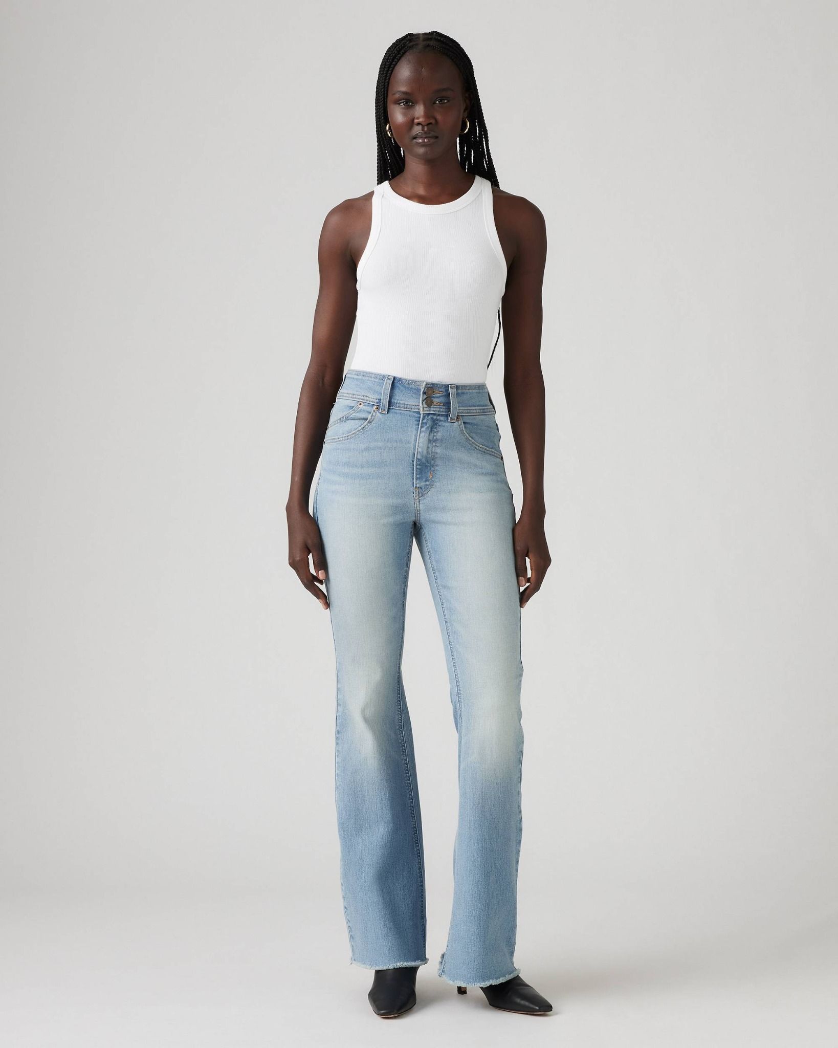 Levi's - Quần jeans ống loe nữ Retro 726 High Rise Flare Women's Jeans