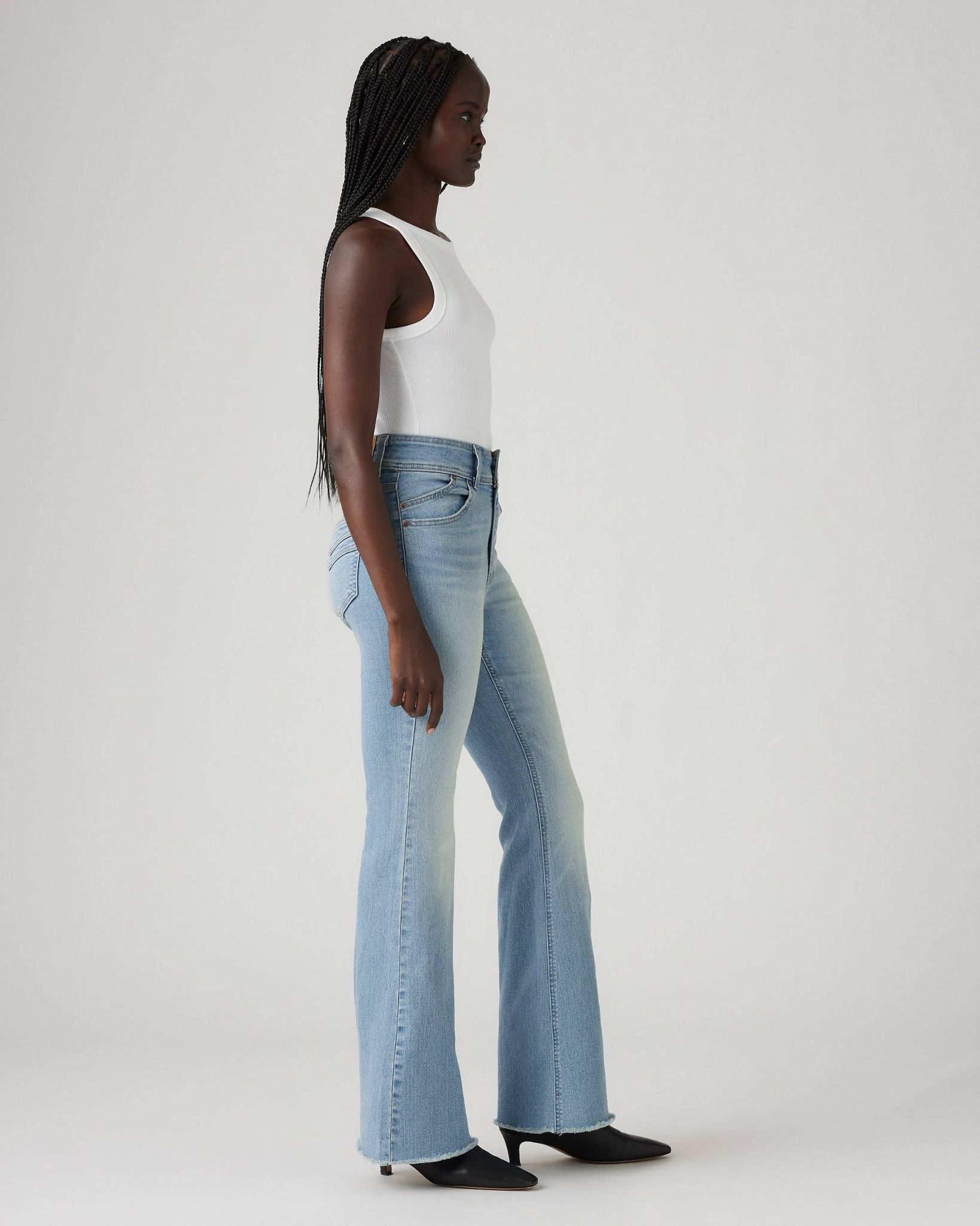 Levi's - Quần jeans ống loe nữ Retro 726 High Rise Flare Women's Jeans