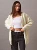 Calvin Klein - Áo khoác len tay dài CK nữ Monogram Roll Neck Jumper Cardigan