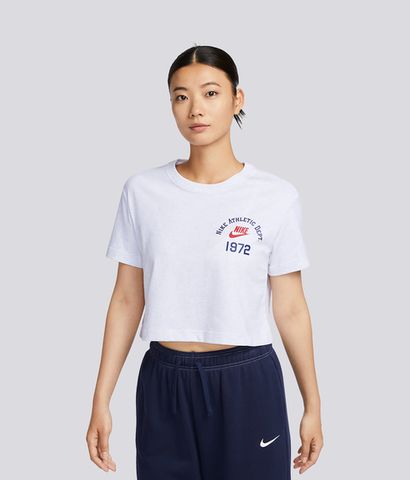 Nike - Áo tay ngắn thể thao Nữ Nike Nsw Tee Essntial Slim Crop top