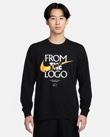 Nike - Áo tay dài thể thao Nam Max90 Men's Long-Sleeve Basketball T-Shirt