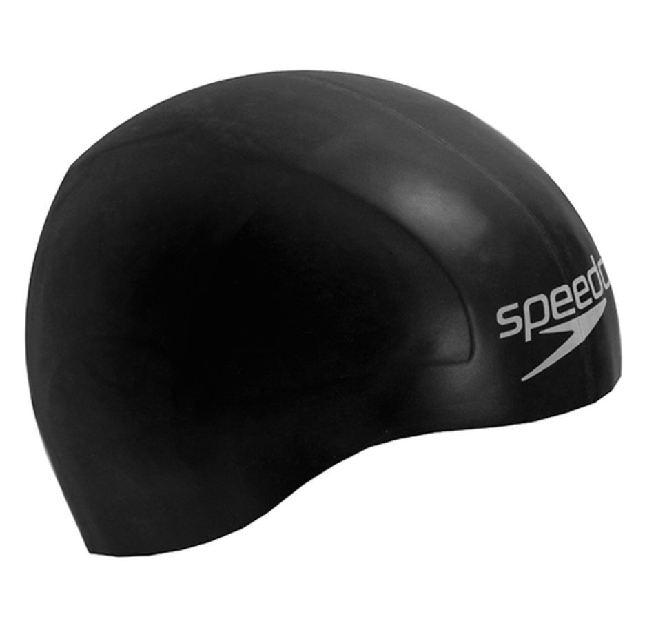 Speedo - Nón Bơi unisex Aquav Cap Black Unisex Accessories