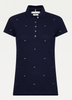 Tommy Hilfiger - Áo polo tay ngắn nữ Felicia Slim Embroidery Polo