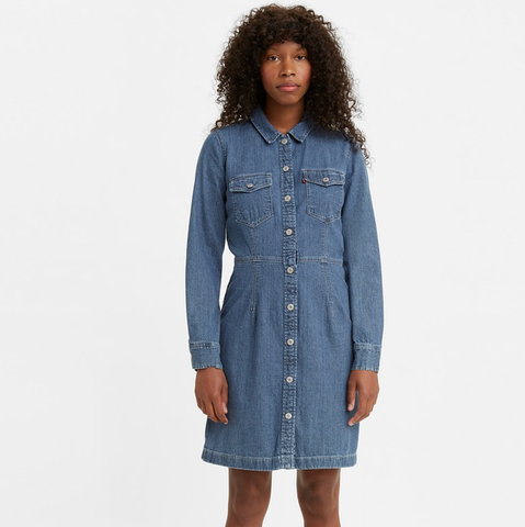 Levi's - Đầm nữ Ellie Denim Dress