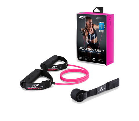 Ptp - Dây tập kháng lực tập gym nam nữ Powertube+ Ultra Light Pink Training