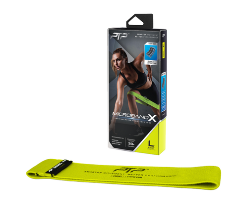 Ptp - Dụng cụ kháng lực tập gym nam nữ Microband X Light Lime Training