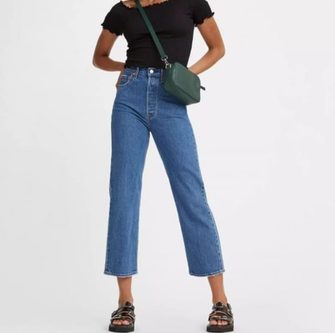 Levi's - Quần jeans ống đứng Nữ Ribcage Straight Ankle Jeans
