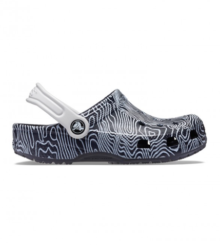 Crocs - Xăng đan trẻ em Kid's Clogs Classic Topographic