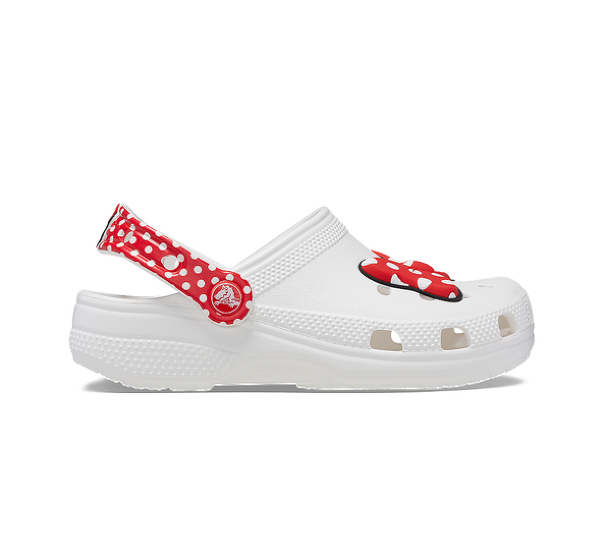 Crocs - Xăng đan trẻ em Disney Minnie Mouse Classic Lifestyle