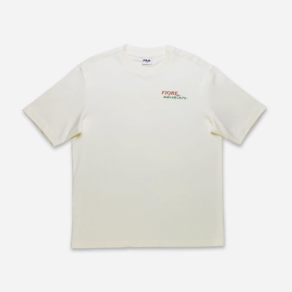 Fila - Áo thun nam nữ Fiore Comfort Fit Flower Lifestyle