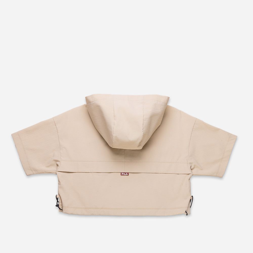Fila - Áo khoác có mũ trùm đầu nữ Fiore Woven Lifestyle