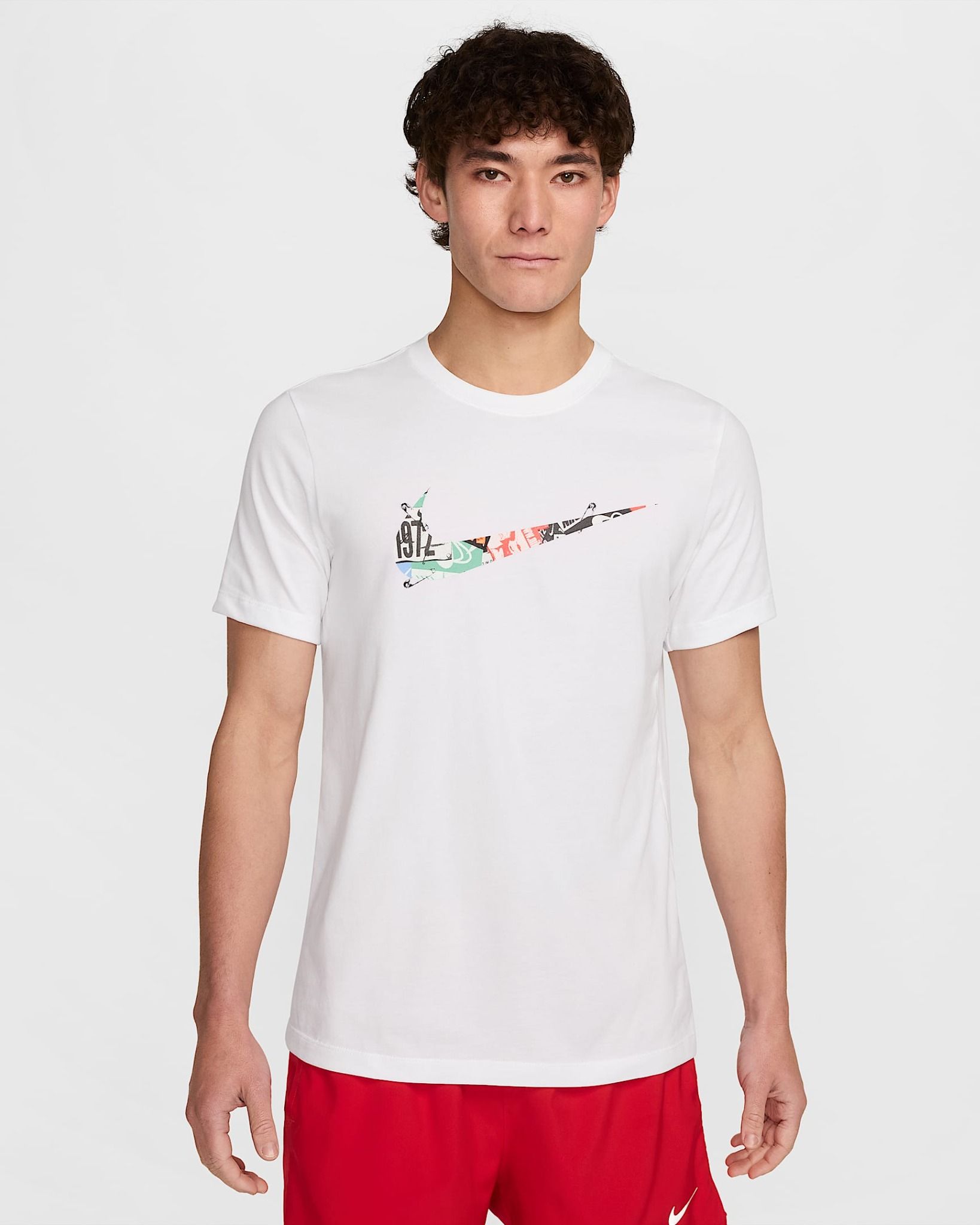 Nike - Áo tay ngắn thể thao Nam Men's Dri-FIT Running T-shirt