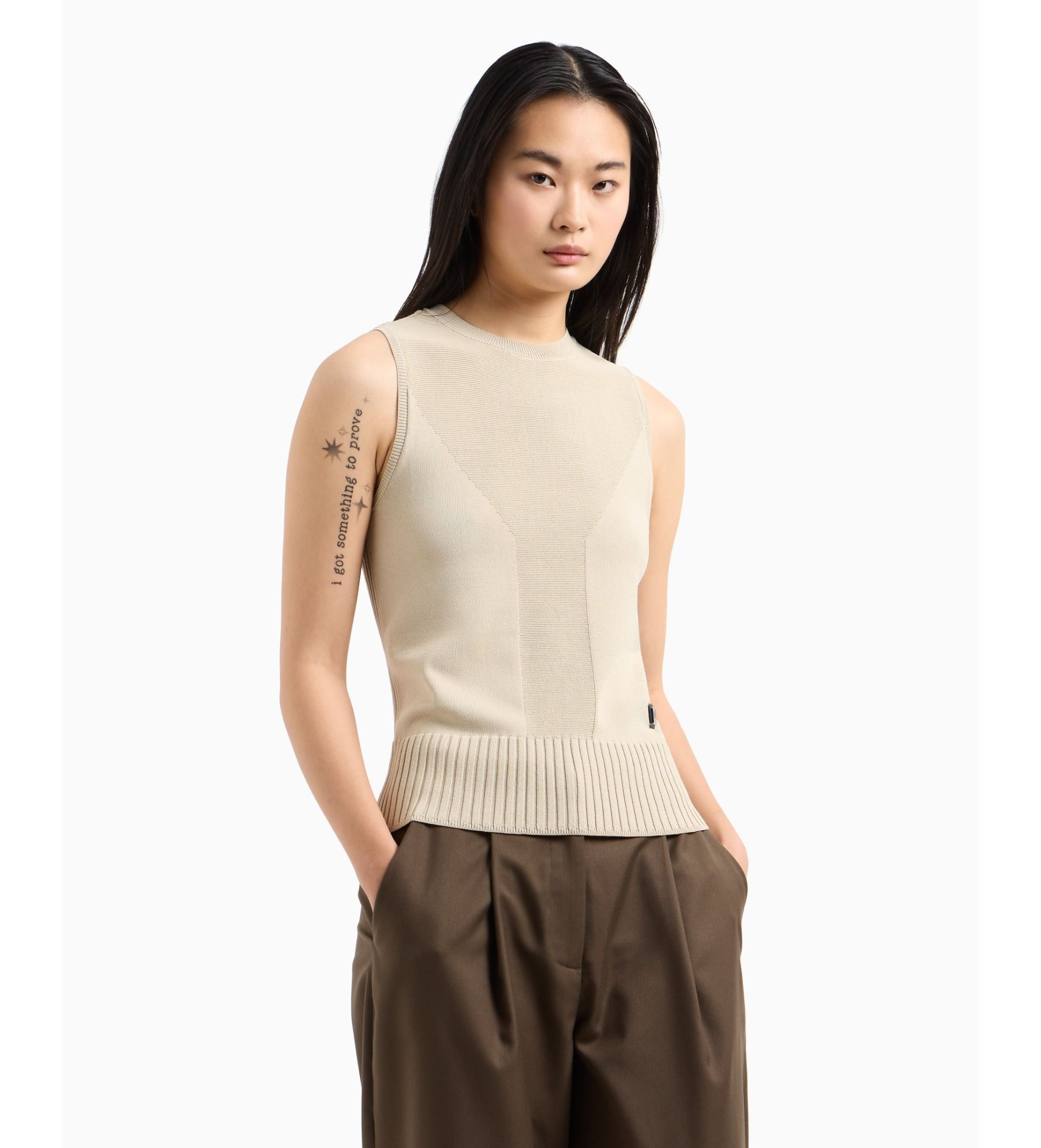 Armani Exchange - Áo len nữ Aix Women's Knit Top