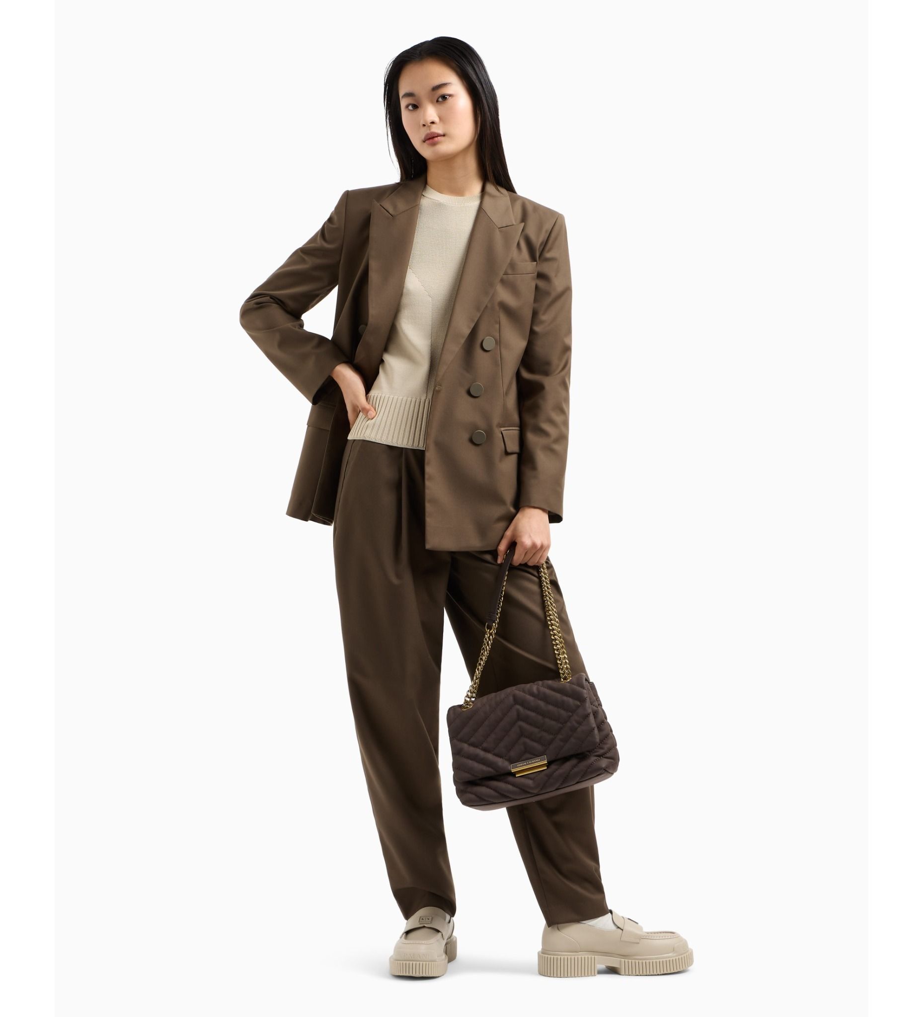 Armani Exchange - Áo len nữ Aix Women's Knit Top