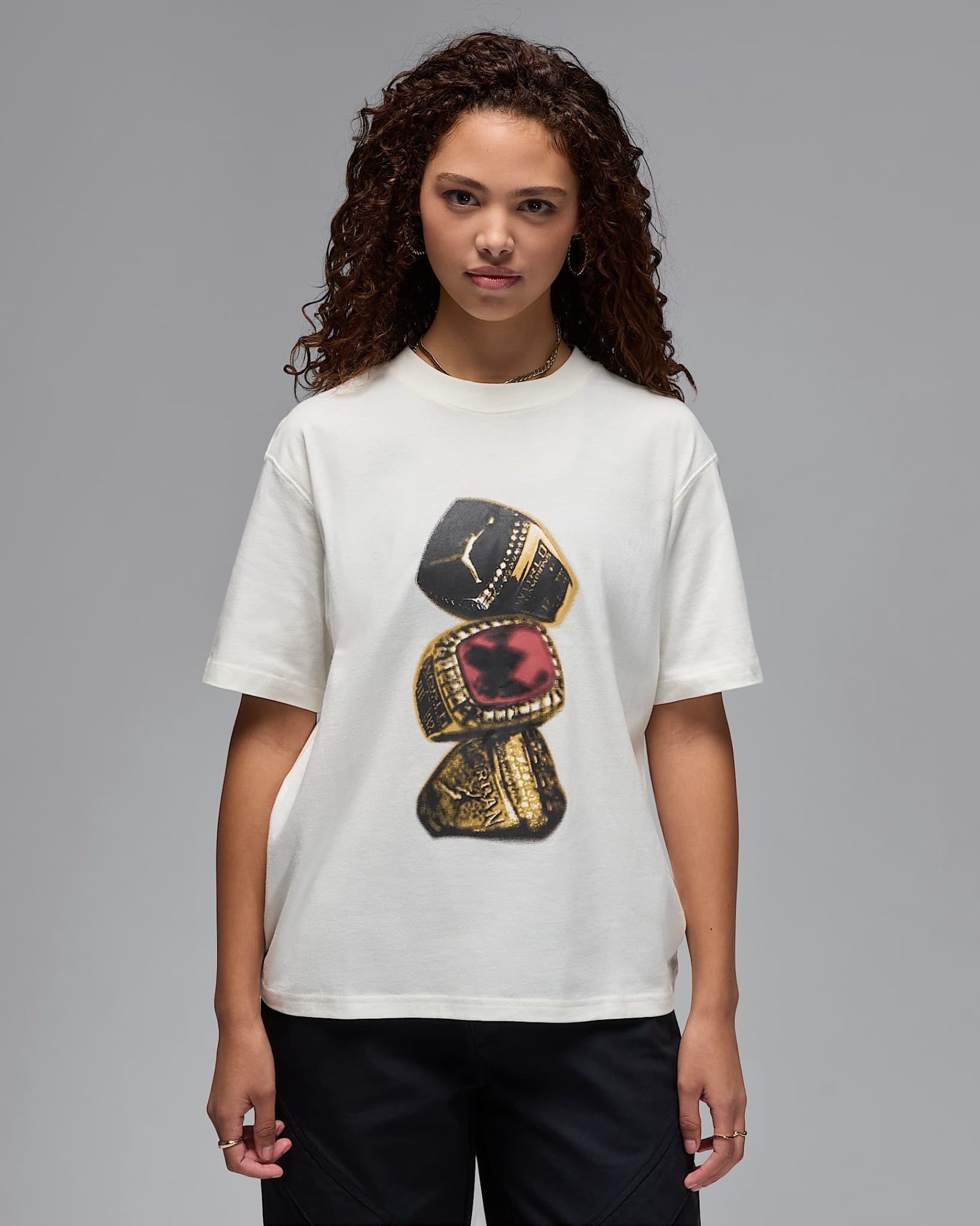 Nike - Áo tay ngắn thể thao Nữ Jordan MVP Women's Graphic T-Shirt