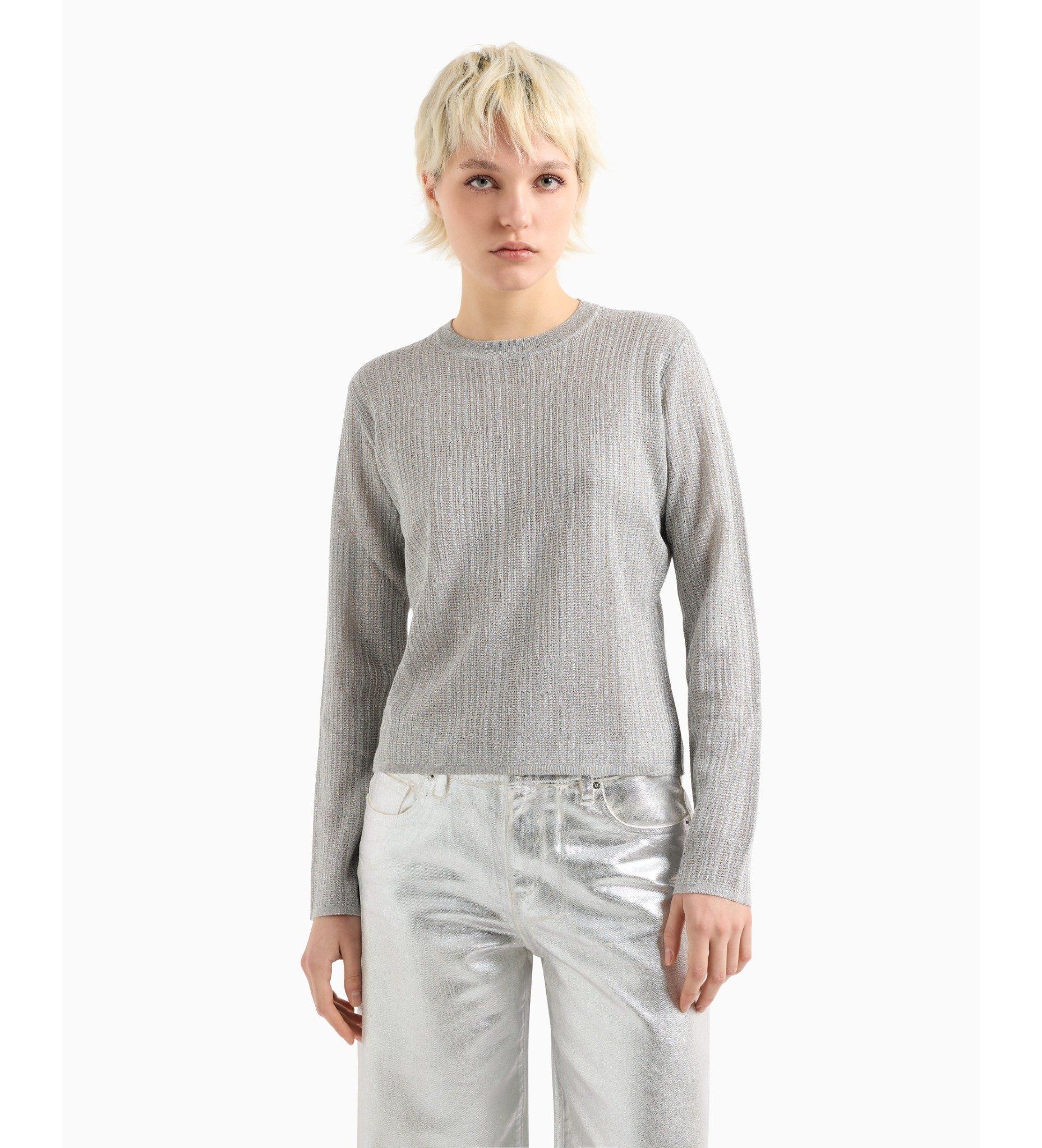 Armani Exchange - Áo len nữ Aix Women's Pullover