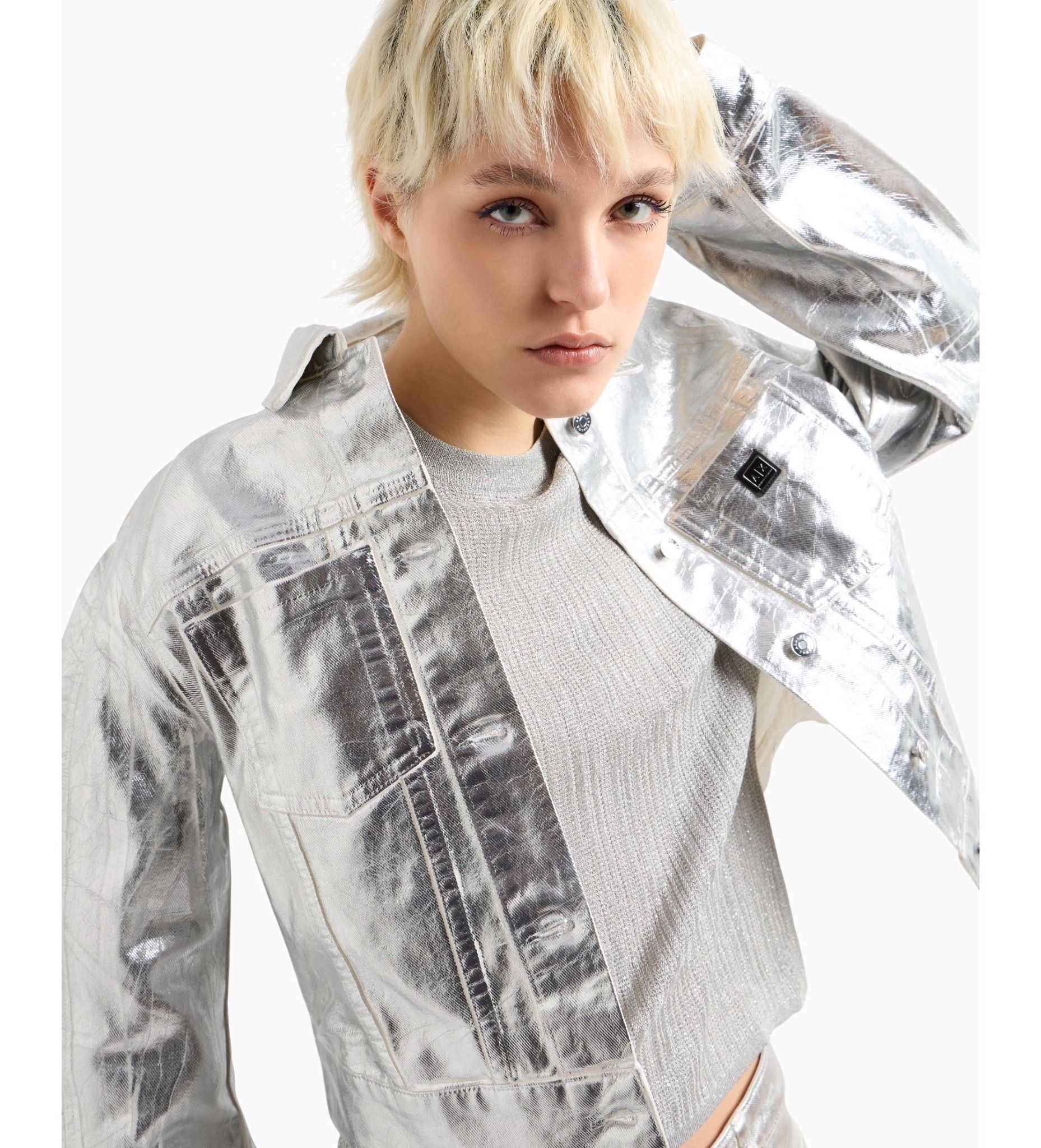 Armani Exchange - Áo len nữ Aix Women's Pullover