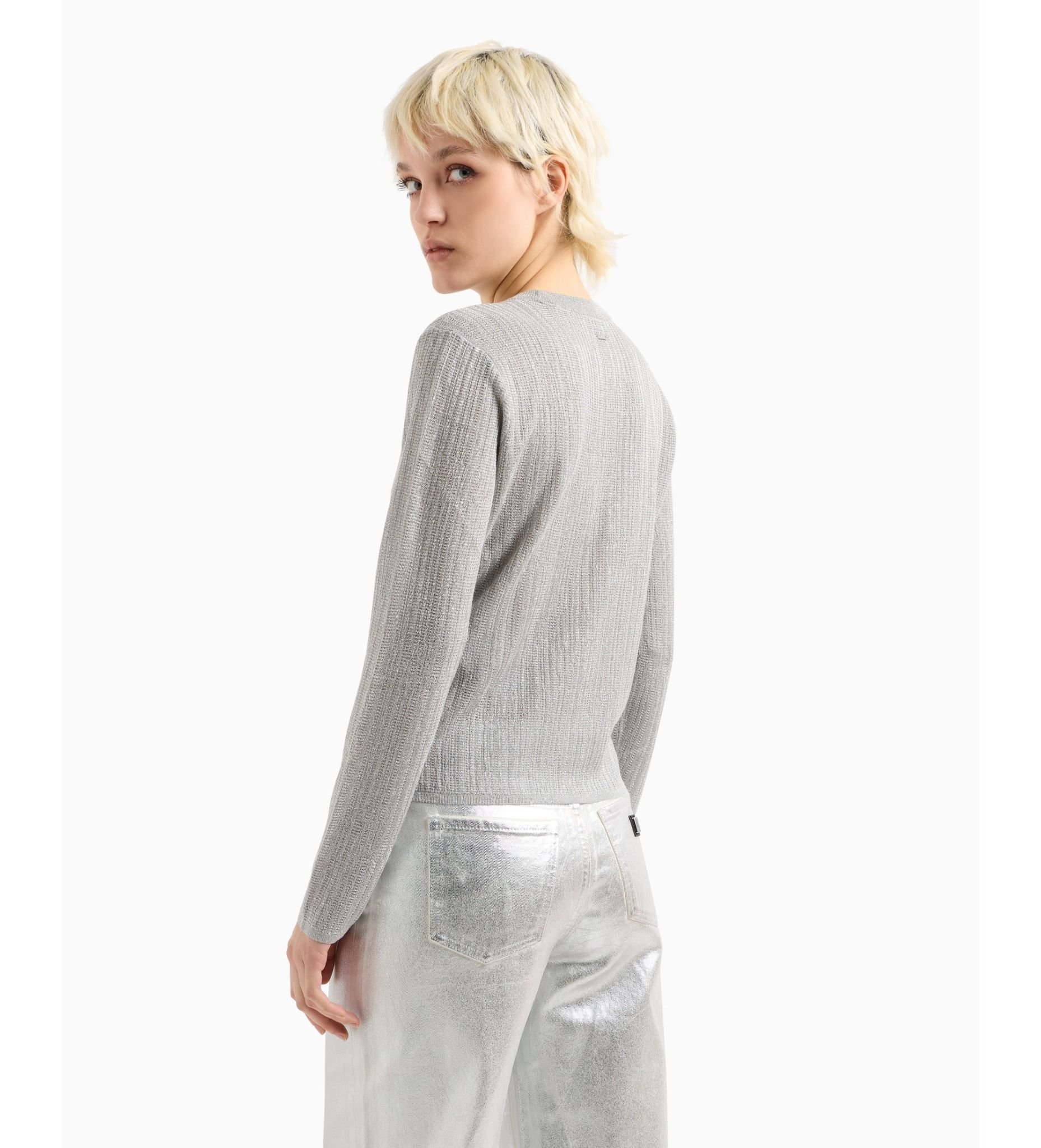 Armani Exchange - Áo len nữ Aix Women's Pullover