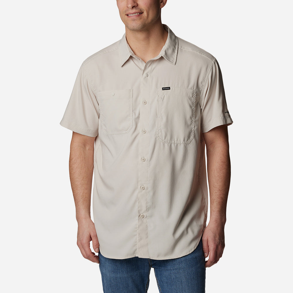 Columbia - Áo sơ mi tay ngắn thể thao nam Silver Ridge™ Utility Lite Outdoor