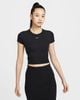Nike - Áo tay ngắn thể thao Nữ Sportswear Chill Knit Women's Tight Short-Sleeve Cropped Mini-Rib Top