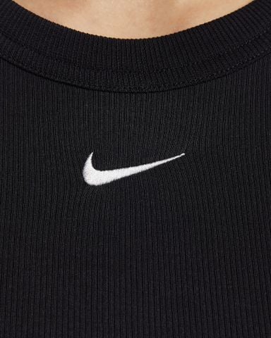 Nike - Áo tay ngắn thể thao Nữ Sportswear Chill Knit Women's Tight Short-Sleeve Cropped Mini-Rib Top