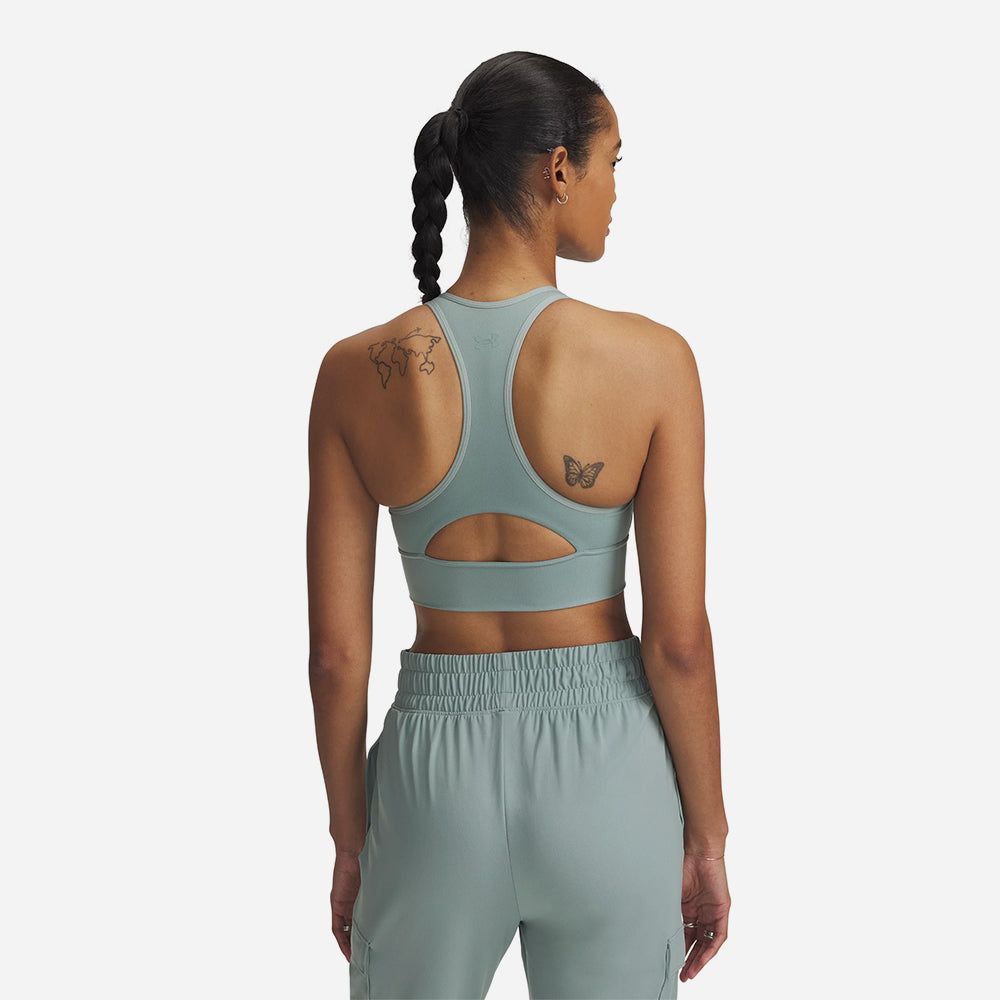 Under Armour - Áo thun ba lỗ nữ Meridian Zip Training