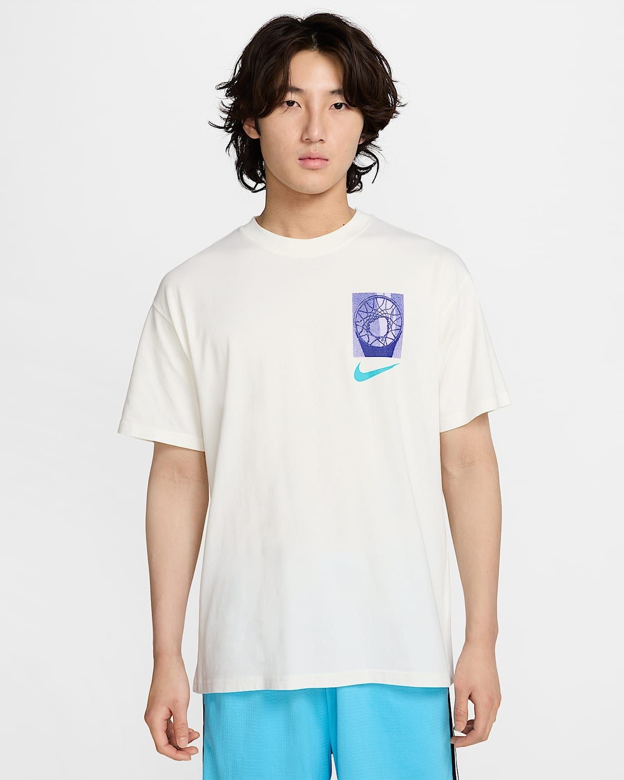 Nike - Áo tay ngắn thể thao Nam Basketball T-Shirt