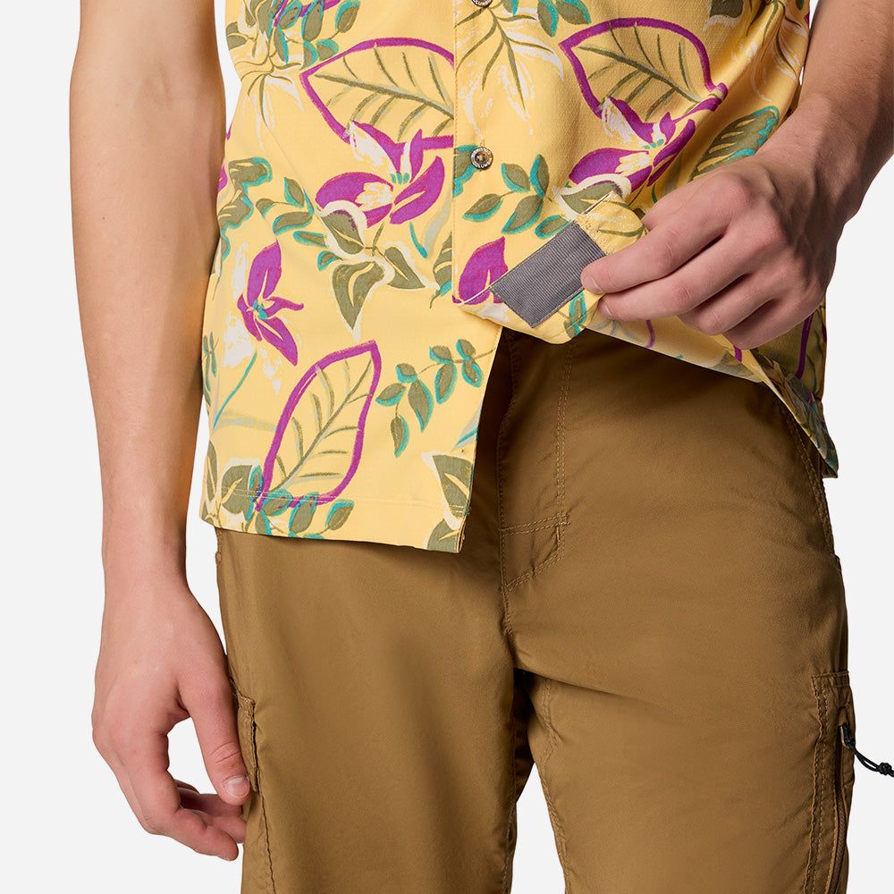 Columbia - Áo sơ mi tay ngắn thể thao nam Tech Trail™ Utility Printed Woven Short Sleeve
