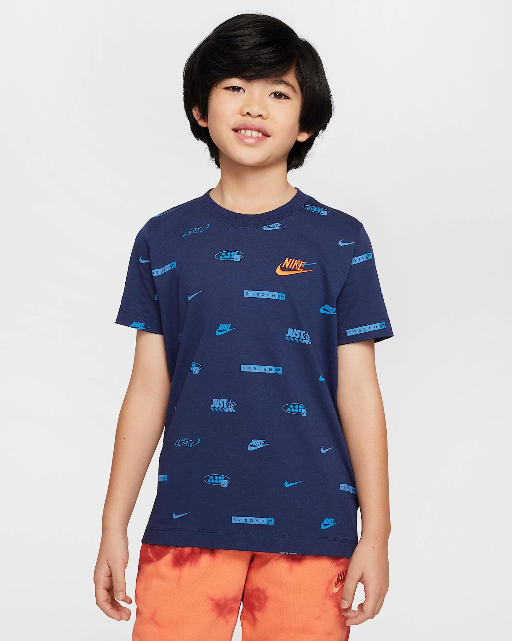 Nike - Áo tay ngắn thể thao Trẻ Em Sportswear Older Kids' T-Shirt